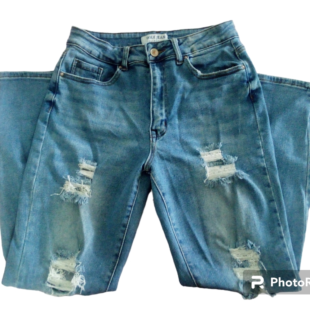 Medium Wash Wax Jean